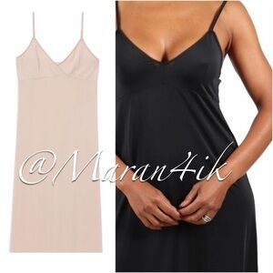 Zimmerman Spaghetti Strap V Neck Midi Slip lace trim Dress Cream / Ivory size 0